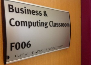 Business and Computing Classroom