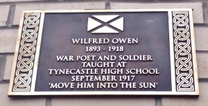 Wilfred Owen Plaque