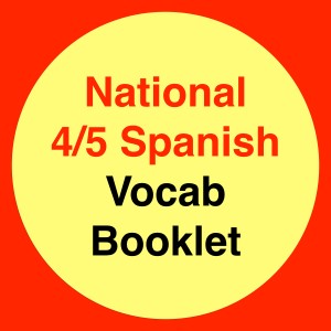 Nat 4/5 Spanish Vocab Booklet