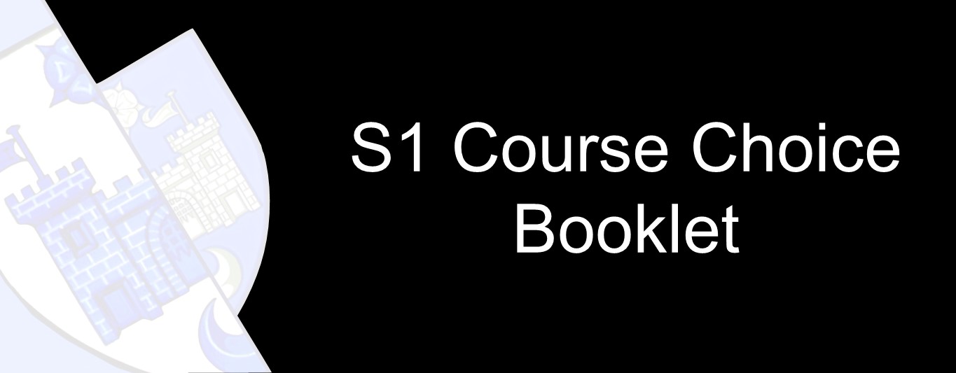 S1 Course Choices Widget