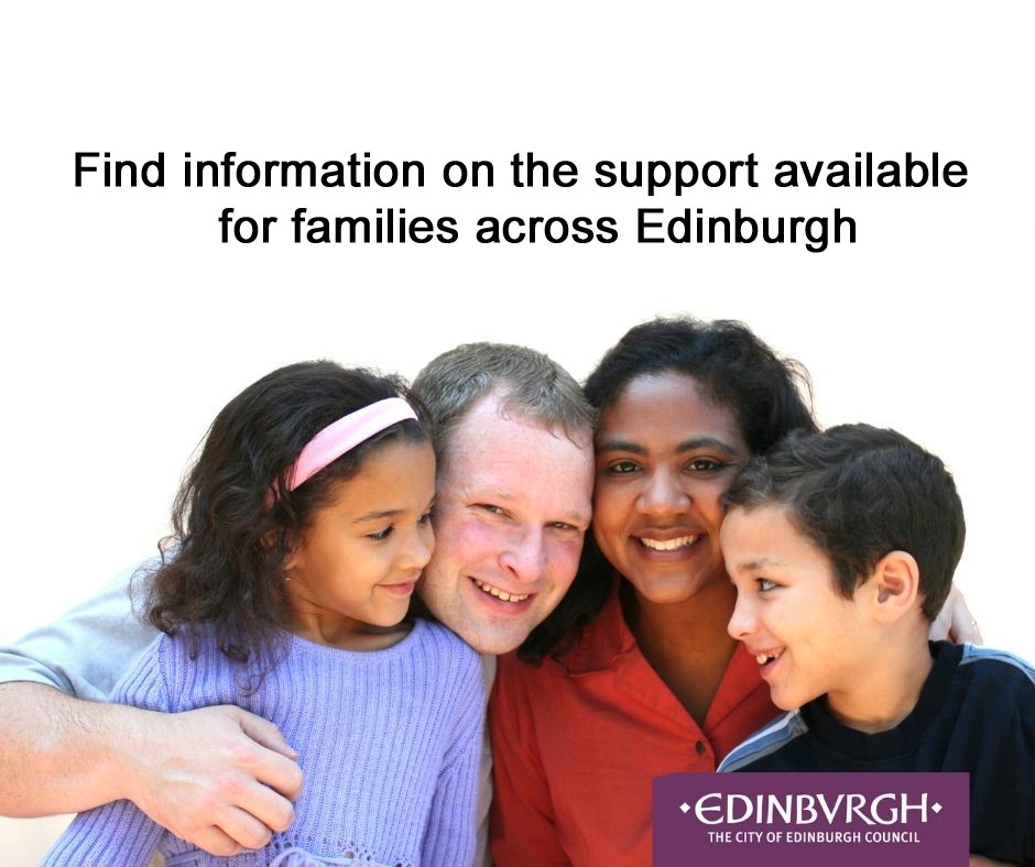 Find Information on the Support Avalible to Families Across Edinburgh